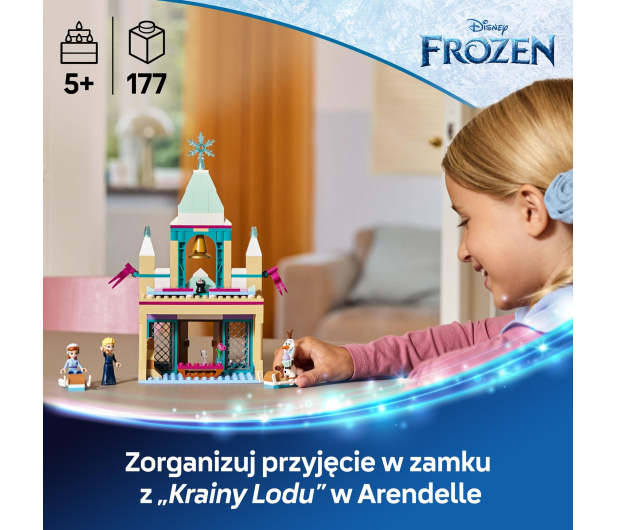 LEGO Disney Princess 43265 Kraina lodu – Zamek w Arendelle - 1284225 - zdjęcie 4